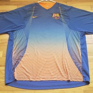 Nike FC Barcelona training top jersey XXL 2XL